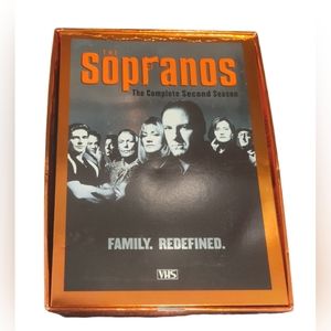 The Sopranos Second Season VHS Box Set. 6 tapes. Tapes and boxes intact.